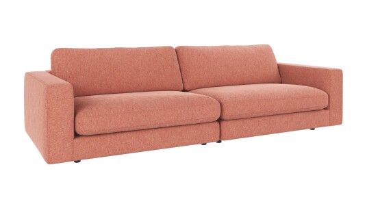 Rowico Home Duncan 3 seters sofa Rød Brenda 52 258 x 103 x 78 cm Rød