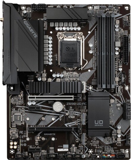 Gigabyte Z590 UD AC Intel LGA1200 DDR4 ATX Gigabyte Z590 UD AC Intel LGA1200 DDR4 ATX