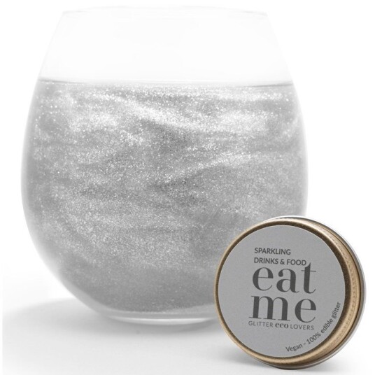 Glitter Eco Lovers Eat Me Clear