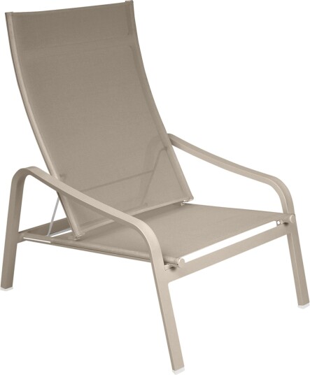 Fermob - Alizé Low Armchair Nutmeg - Balkong- Og Kaféstoler - Pascal Mourgue - Metall