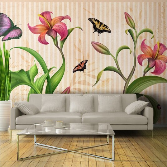 Fototapet Vintage Spring 150x105 - Artgeist sp. z o. o.