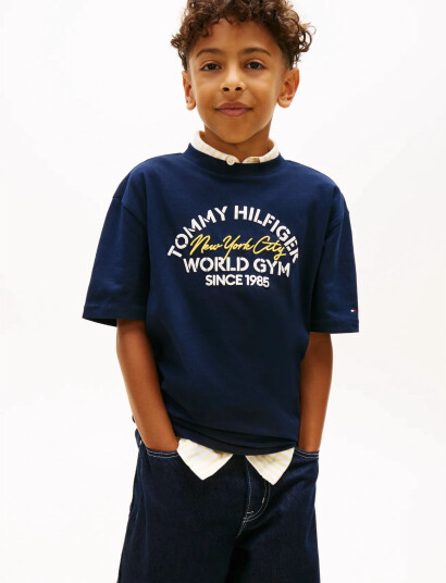 Tommy Hilfiger Tommy Hilfiger Nyc T Shirt Navy 176