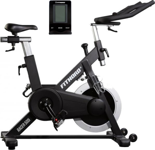 FitNord Racer 500i Spinningsykkel med LCD display