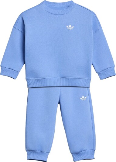 Adidas Originals Crew Jog Set   Blue   98