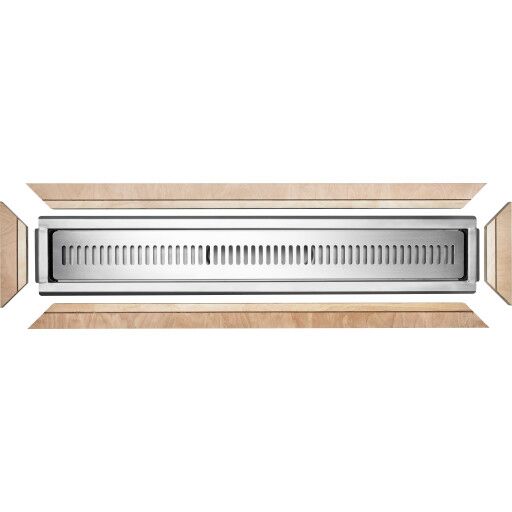 Unidrain Mounting set for line drain, Vinyl, 22 mm