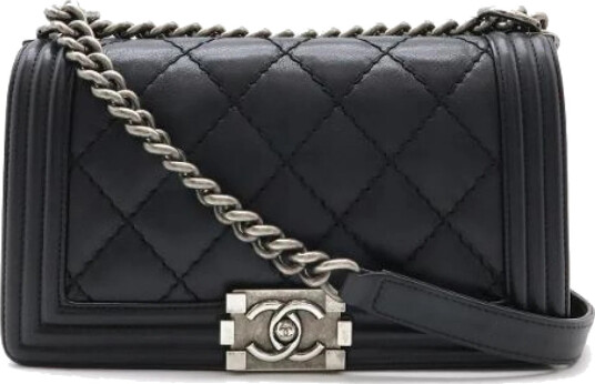 Chanel Vintage Dame Svart