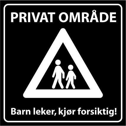 Skilt   Privatrettslig Barn Leker