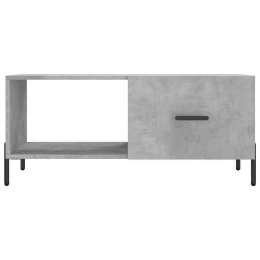 Salongbord betonggrå 90x50x40 cm konstruert tre 8720845441449