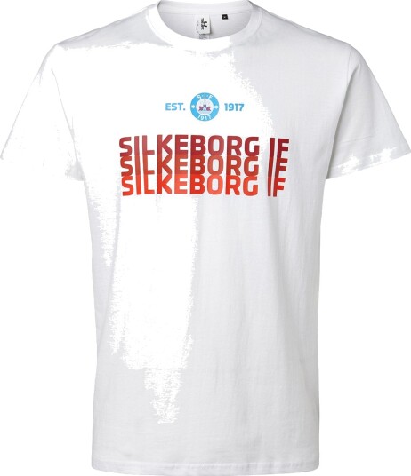 Silkeborg IF Fan T skjorte Hvit L