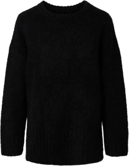 Pieces Pctina Ls O Neck Knit Noos BLACK S Pieces Pctina Ls O Neck Knit Noos BLACK S