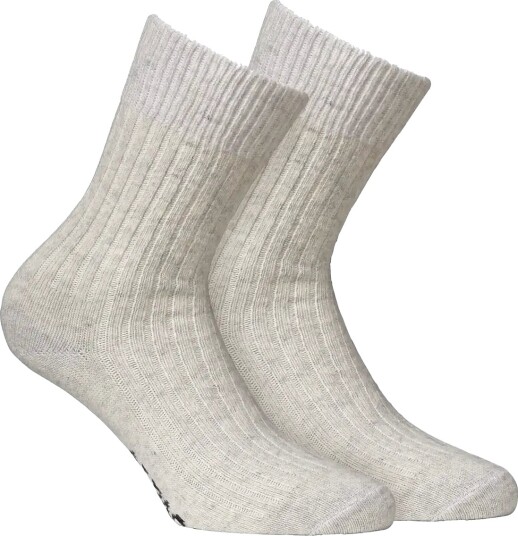 Alpacasocks&Co Merino Cashmere Ribbed Crew 1 Pack Grey 42 45 Alpacasocks&Co Merino Cashmere Ribbed Crew 1 Pack Grey 42 45