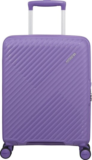 American Tourister Diablast kabinkoffert 55x40x20 cm 35L 4 doble hjuLilla American Tourister Diablast kabinkoffert 55x40x20 cm 35L 4 doble hjuLilla