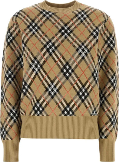 Burberry Dame Strikkevarer Beige L,
