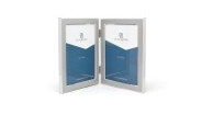 Zilverstad Padua, Aluminium, Sølv, 3 bilder i 1 ramme, Matte, 13 x 18 cm, Rektangulær Zilverstad Padua, Aluminium, Sølv, 3 bilder i 1 ramme, Matte, 13 x 18 cm, Rektangulær