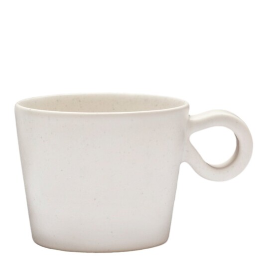 PotteryJo  Daria kopp 28 cl cotton white