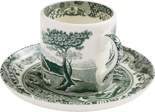 Spode Heritage Green Italian Espressokopp 9 cl Grønn Spode Heritage Green Italian Espressokopp 9 cl Grønn