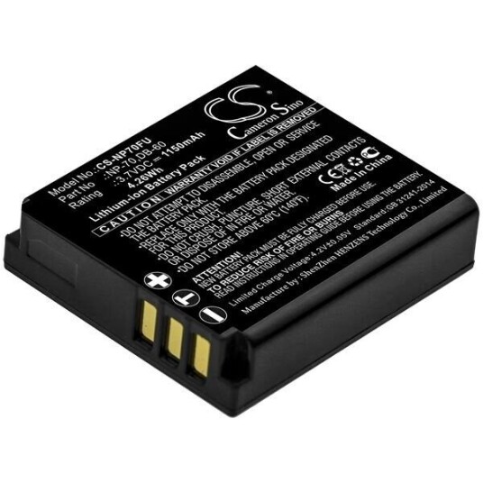 Panasonic Lumix DMC-FX12K batteri (1150 mAh 3.7 V)