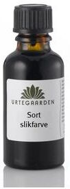 Urtegaarden Sort Godterifarge   30 ml