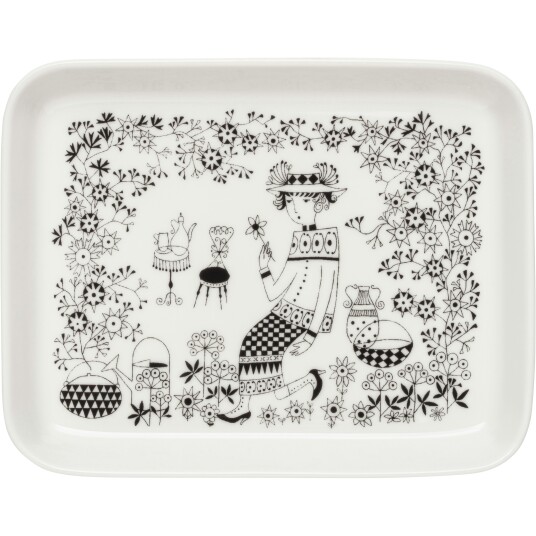 Arabia Emilia Tallerken 15x19 cm