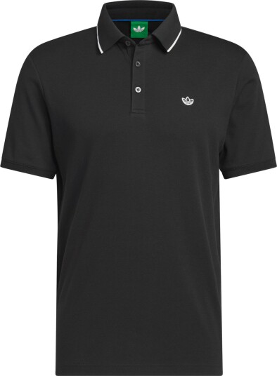 Adidas Golf Originals Originals Twistknit Trefoil Polo Svart Golf pologenser herre Black X Small