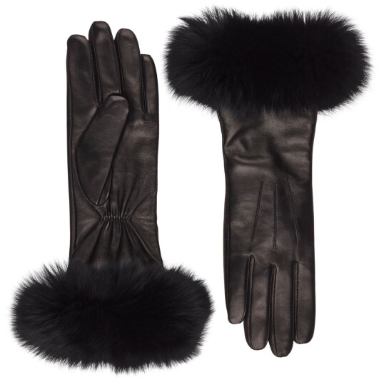Natures Collection Pixie lange hansker Svart S