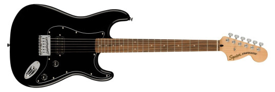 Squier Fsr Affinity Series Strat H Ht Svart, Laurel Fingerboard Squier Fsr Affinity Series Strat H Ht Svart, Laurel Fingerboard