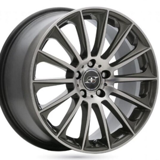 Infiny Individual Stuttgart Gunmetal Machined Face 9.5x19 5x112 ET48 B66.6 Infiny Individual Stuttgart Gunmetal Machined Face 9.5x19 5x112 ET48 B66.6