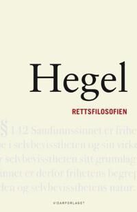 Rettsfilosofien Av Georg Wilhelm Friedrich Hegel