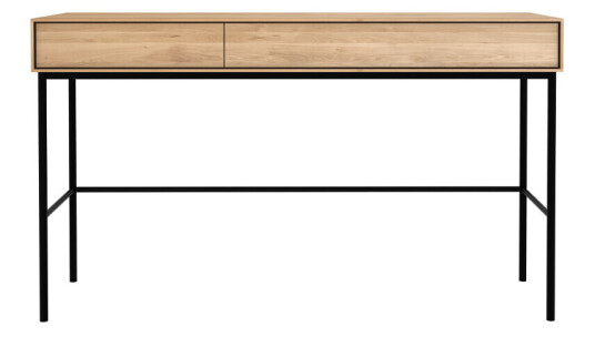 Ethnicraft Whitebird skrivebord 77 x 127 cm Eik 2 dører