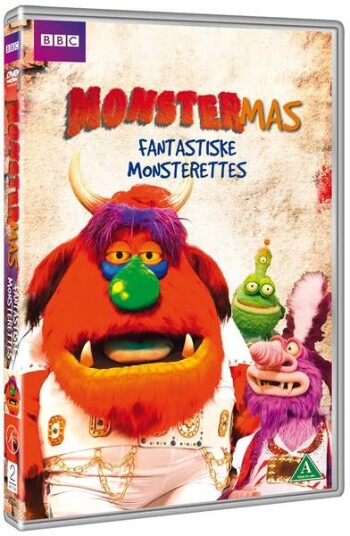 Monstermas Fantastiske Monsterettes DVD