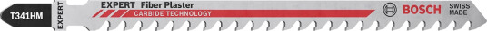 Bosch T341HM Stikksagblad 132 mm 3-pakk for Plast og Gips Bosch T341HM Stikksagblad 132 mm 3-pakk for Plast og Gips