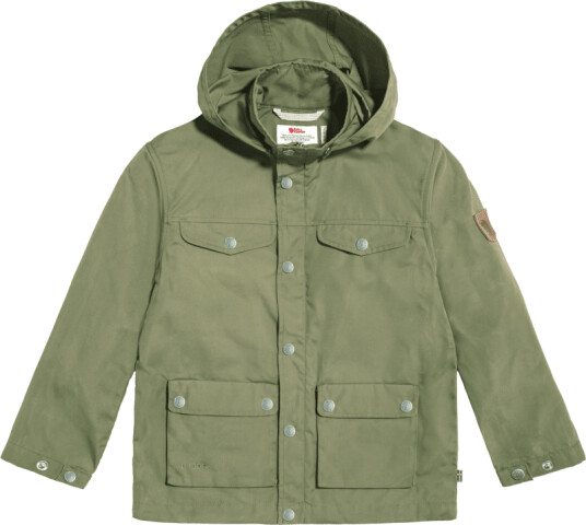 Fjellreven Kids' Greenland Jacket 122, Green