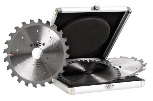 Hikoki 165mm Sagklinger 3-pakning for Trefresing