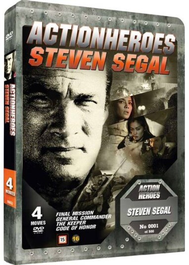 Steven Seagal 4 Movie Steelbook Collection DVD