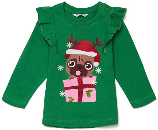 Luca &  Lola Topp Merry Pugbaby Green 62