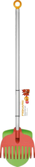 Fiskars MyFirst Hagesett med Spade og Løvrive for Barn, Grønn Fiskars MyFirst Hagesett med Spade og Løvrive for Barn, Grønn