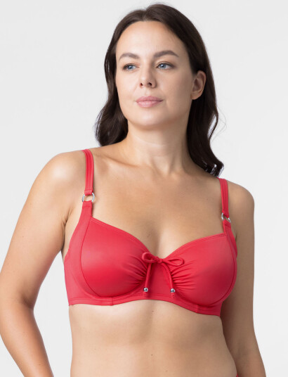 Dorina Fiji/Eco Bikini_Top - Red - G x 85