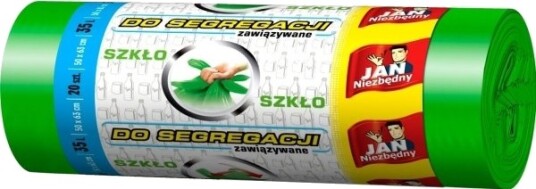 Sarantis Avfallsekker For Sortering Jan Niezbedny Grønn 35L 20 Stk 8571019500