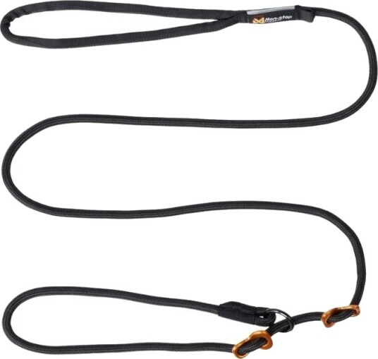 Non-stop Retriever Kobbel 1,6m Svart - Hundebånd 6mm