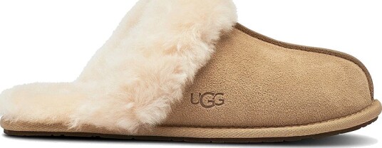 UGG Tøfler W Scuffette II Beige