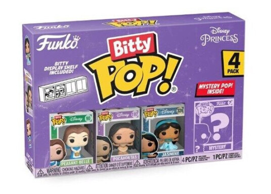 Funko! - DISNEY BITTY POP! DISNEY PRINCESS 4-PACK SERIES 2 - Figur