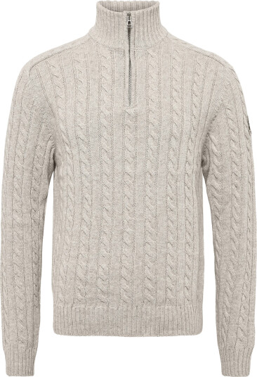 Belstaff Westport Q Zip Pale Stone Beige XXL