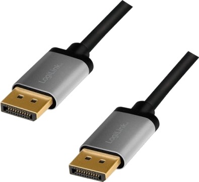 Logilink Cda0103, 5 M, Displayport, Displayport, Hankjønn, Hankjønn, 3840 X 2400 Piksler