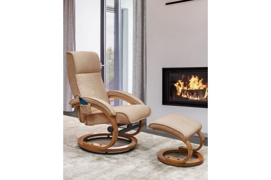 Massasjestol Hero Beige Lys Tre