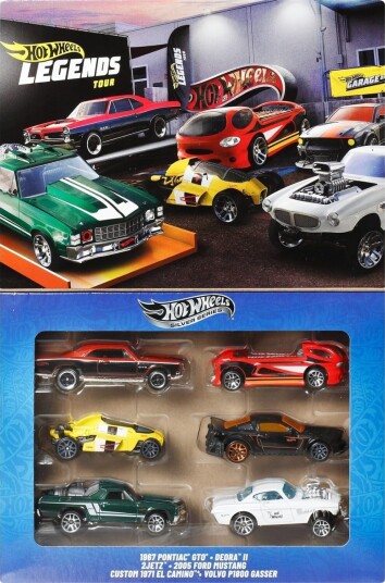 Hot Wheels Legends Bilsett 1:64 6 Stk.