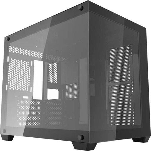 DarkFlash C285MP Mid Tower PC-kabinett Svart C285MP Black