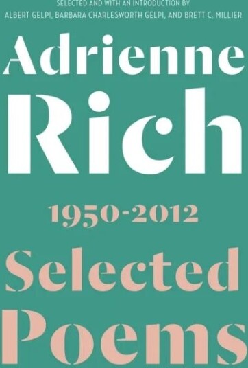 Selected Poems Av Adrienne Rich Selected Poems Av Adrienne Rich