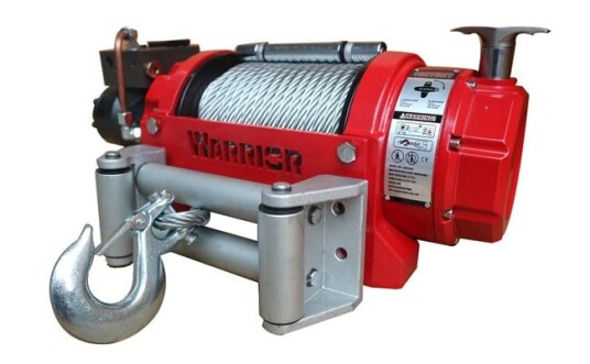 Warrior Winches 10RVSHY Hydraulisk Vinsj 10000lb EN Stålvaier Warrior Winches 10RVSHY Hydraulisk Vinsj 10000lb EN Stålvaier