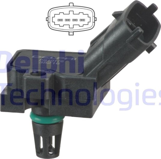 Lufttrykksensor høydetilpasning DELPHI PS10176 Lufttrykksensor høydetilpasning DELPHI PS10176