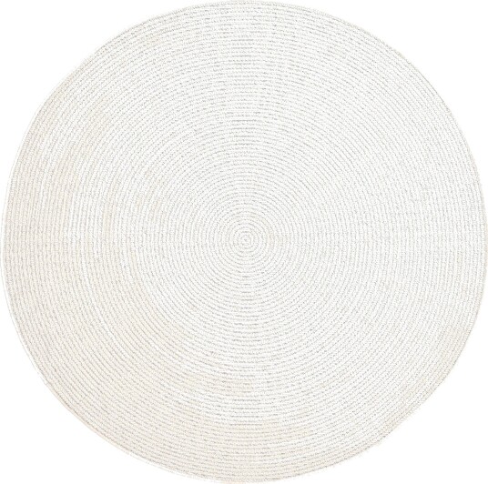 Rundt teppe Indoor/Outdoor Arlo off white Størrelse: Ø 200 cm Rundt teppe Indoor/Outdoor Arlo off white Størrelse: Ø 200 cm